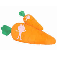 Custom Creative Simulation Plant Plush Toy Stuffed Carrot Stuffed With Down Cotton Super Soft Pillow Lovely Gift For Girl